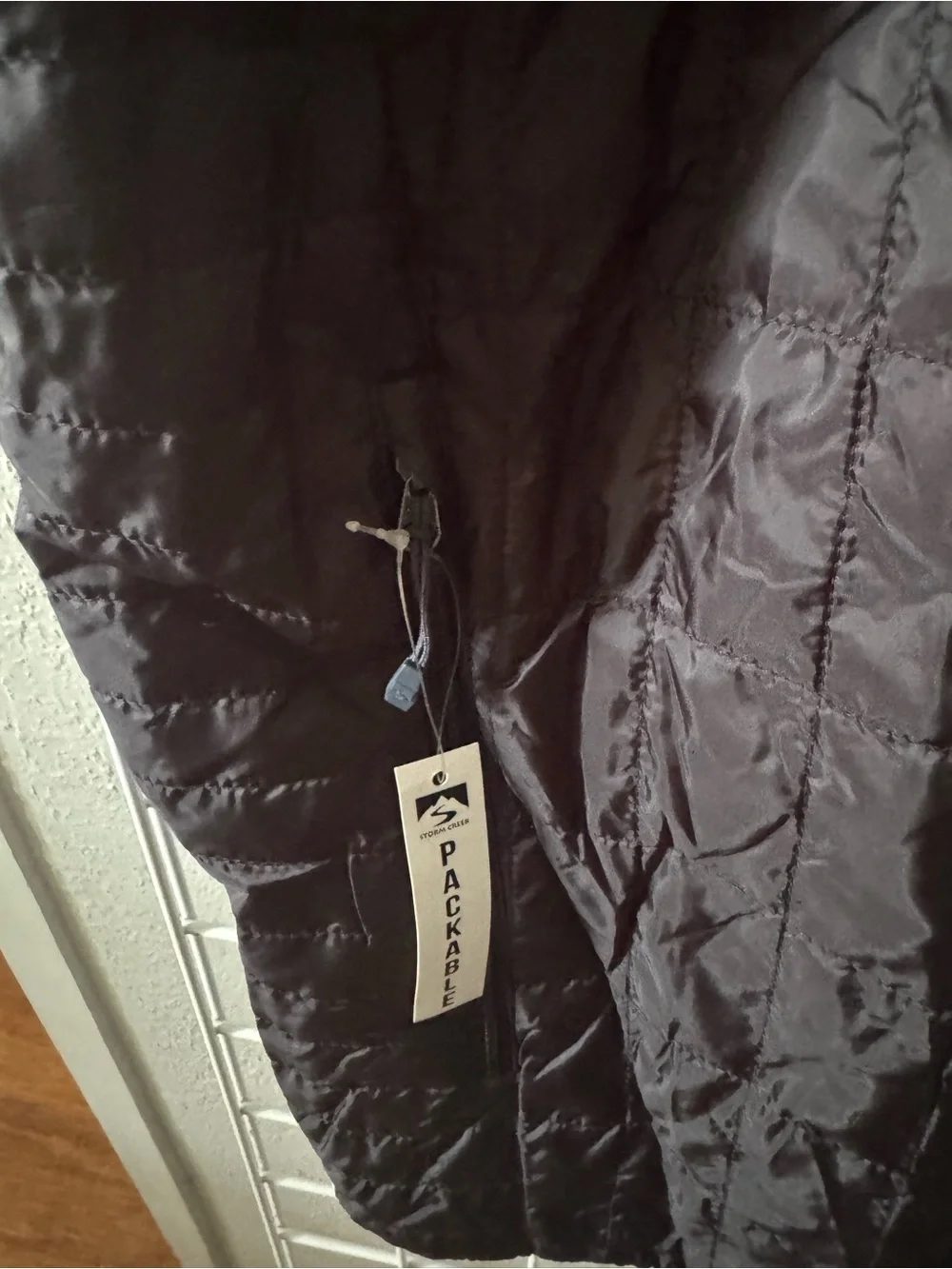Branded Men's Black Quilted Puffer Jacket